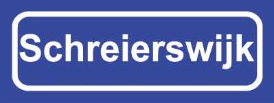 Koelkastmagneet plaatsnaambord Schreierswijk