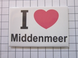014 Magneet I love Middenmeer