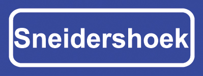 Koelkastmagneet plaatsnaambord Sneidershoek