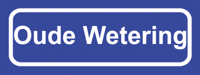 Koelkastmagneet plaatsnaambord Oude Wetering