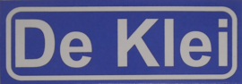 Koelkastmagneet plaatsnaambord De Klei