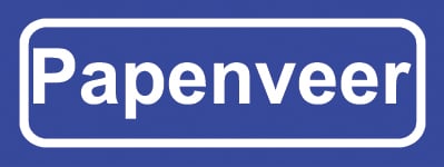 Koelkastmagneet plaatsnaambord Papenveer