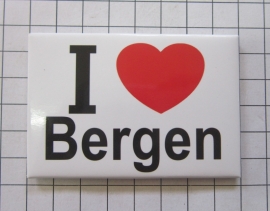 koelkastmagneet I ♥ Bergen N_NH6.001
