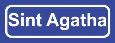 Koelkastmagneet plaatsnaambord Sint Agatha
