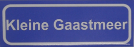 Koelkastmagneet plaatsnaambord Kleine Gaastmeer