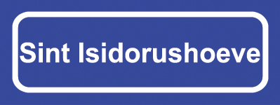 Koelkastmagneet plaatsnaambord Sint Isidorushoeve