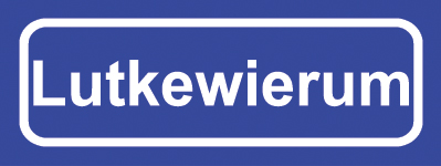 Koelkastmagneet plaatsnaambord Lutkewierum