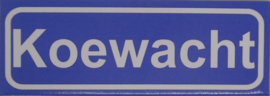 Koelkastmagneet plaatsnaambord Koewacht