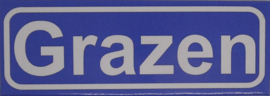 Koelkastmagneet plaatsnaambord Grazen