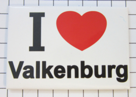 koelkastmagneet I ♥ Valkenburg N_LI2.001