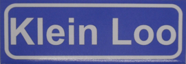 Koelkastmagneet plaatsnaambord Klein Loo