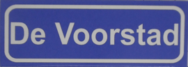 Koelkastmagneet plaatsnaambord De Voorstad