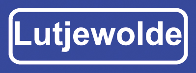 Koelkastmagneet plaatsnaambord Lutjewolde