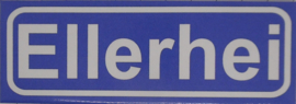 Koelkastmagneet plaatsnaambord Ellerhei