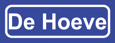 Koelkastmagneet plaatsnaambord De Hoeve