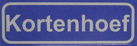 Koelkastmagneet plaatsnaambord Kortenhoef