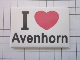 004 Magneet I love Avenhorn