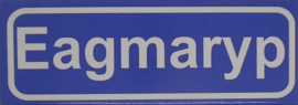 Koelkastmagneet plaatsnaambord Eagmaryp