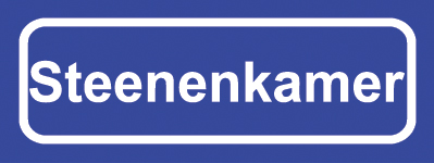 Koelkastmagneet plaatsnaambord Steenenkamer