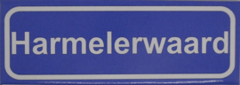 Koelkastmagneet plaatsnaambord Harmelerwaard
