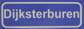 Koelkastmagneet plaatsnaambord Dijksterburen