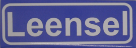 Koelkastmagneet plaatsnaambord Leensel