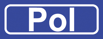 Koelkastmagneet plaatsnaambord Pol