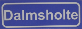 Koelkastmagneet plaatsnaambord Dalmsholte