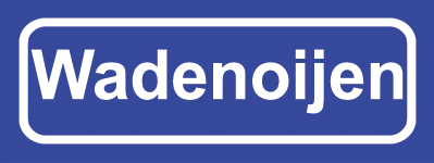 Koelkastmagneet plaatsnaambord Wadenoijen