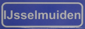 Koelkastmagneet plaatsnaambord Ijsselmuiden