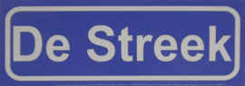 Koelkastmagneet plaatsnaambord De Streek