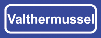 Koelkastmagneet plaatsnaambord Valthermussel