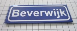 koelkastmagneet plaatsnaambord Beverwijk  P_NH7.5001