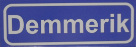 Koelkastmagneet plaatsnaambord Demmerik