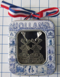 OOR129 oorbellen molen plat