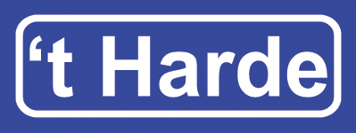 Koelkastmagneet plaatsnaambord 't Harde