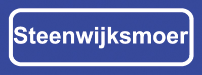 Koelkastmagneet plaatsnaambord Steenwijksmoer