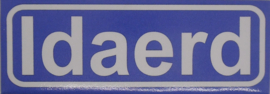 Koelkastmagneet plaatsnaambord Idaerd