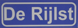 Koelkastmagneet plaatsnaambord De Rijlst