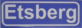 Koelkastmagneet plaatsnaambord Etsberg