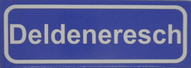 Koelkastmagneet plaatsnaambord Deldeneresch