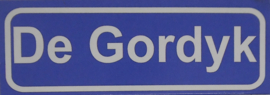 Koelkastmagneet plaatsnaambord De Gordyk