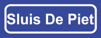 Koelkastmagneet plaatsnaambord Sluis De Piet