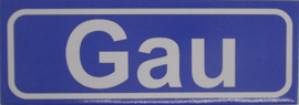 Koelkastmagneet plaatsnaambord Gau