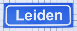 koelkastmagneet plaatsnaambord Leiden P_ZH6.0001