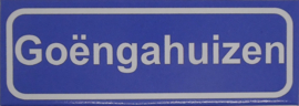 Koelkastmagneet plaatsnaambord Goëngahuizen