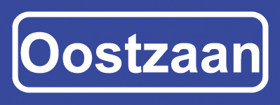 Koelkastmagneet plaatsnaambord Oostzaan