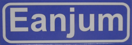 Koelkastmagneet plaatsnaambord Eanjum