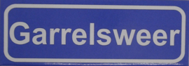 Koelkastmagneet plaatsnaambord Garrelsweer