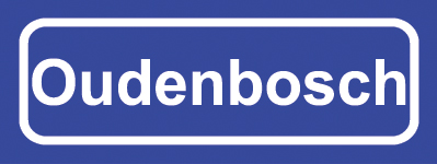 Koelkastmagneet plaatsnaambord Oudenbosch